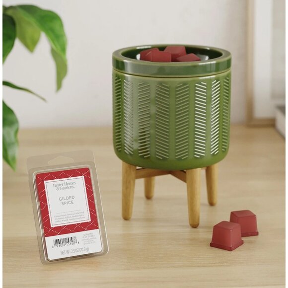 Better Home & Gardens - 3 Pack Scented Wax Cube - Raspberry /Gilded Spice/Lemon - Picture 6 of 15